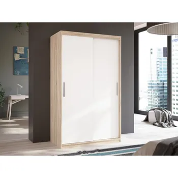 Šatní skříň Šatní skříň ANTIGO 120 Sonoma/Bílá