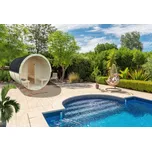 Palmako Zahradní sauna ANITA 1,3+0,7 m²