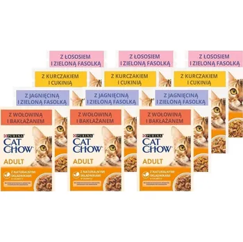 PURINA Cat Chow Adult Sachet - Mix 12x 85g