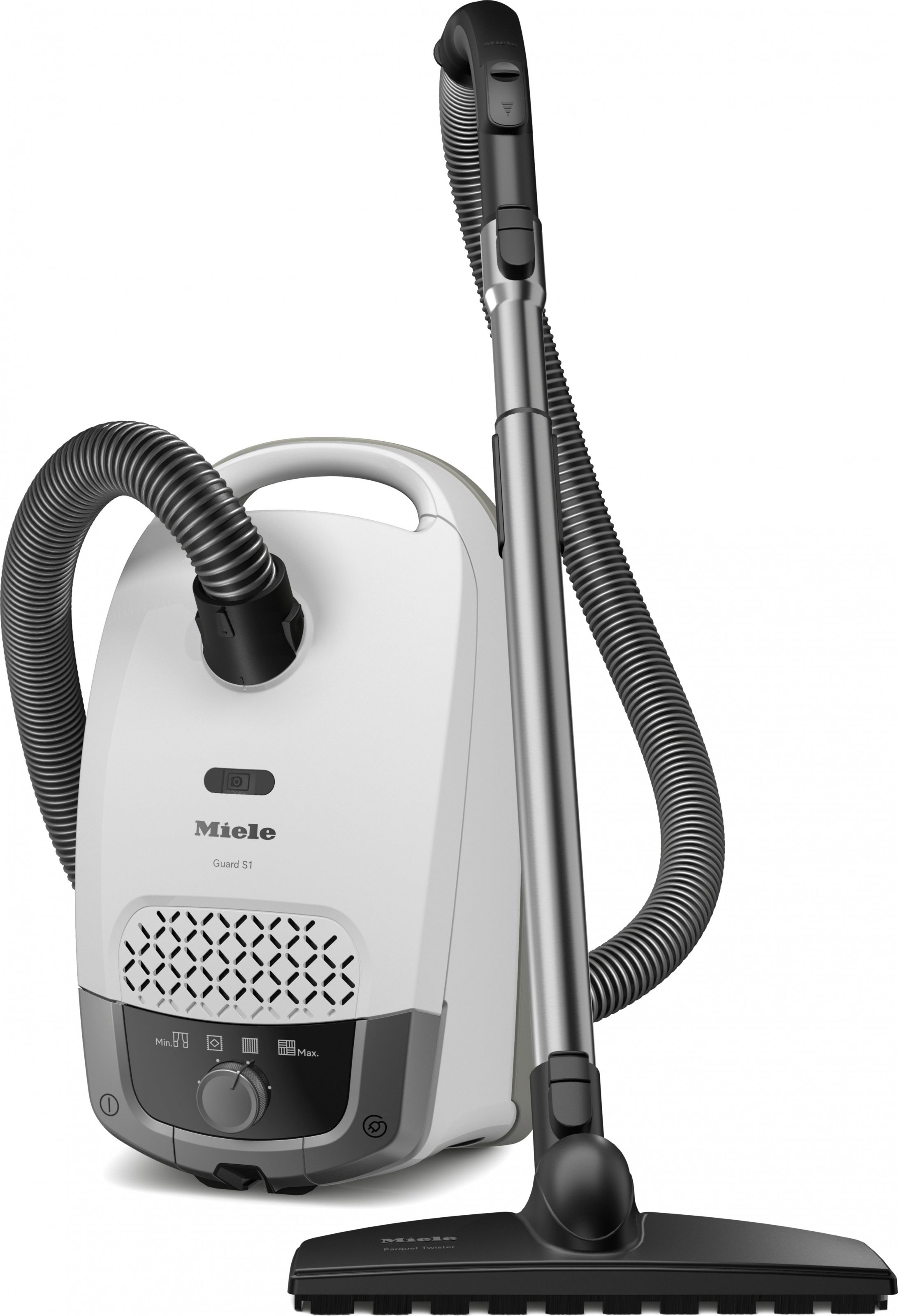Miele Guard S1 Parquet Flex Briliantová bílá Ihned k odeslání + Prodloužená záruka na 5 let zdarma - při zakoupení sáčků XXL