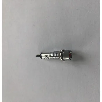 Kontrolka LED 12V červená, pr.8 mm