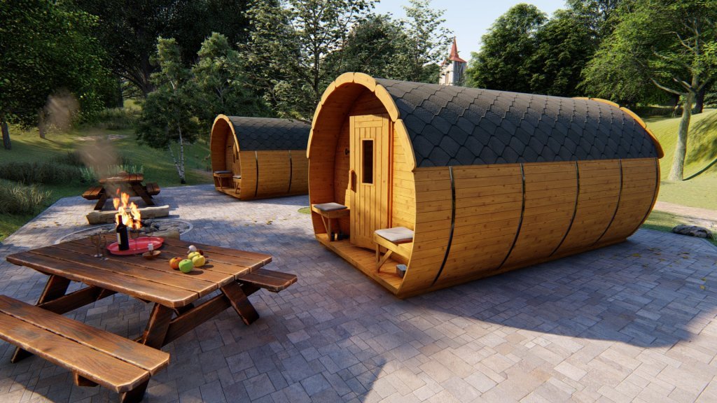 Sudoland Velký sud na spaní Exklusiv (s izolací)