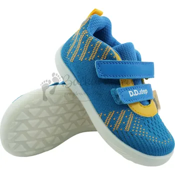 Chlapecké sandály Barefoot plátěné tenisky D.D.Step F093-51399C Moss green - vel. 33