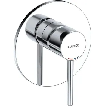 Vodovodní baterie Kludi Bozz Sprchová baterie podomítková - vrchní díl, rozeta 15 cm, chrom, 387550576