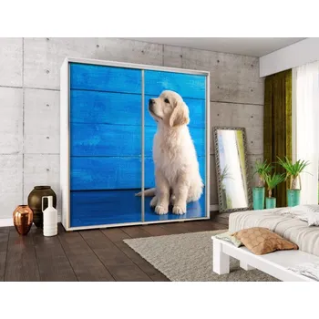 Šatní skříň Šatní skříň PENELOPA 205 Malý Golden