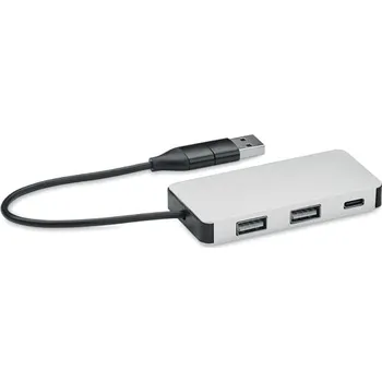 USB hub USB rozbočovač s 20cm kabelem - 01-MO2142-14