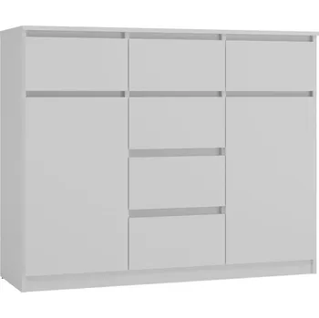 Dětská skříň Komoda MALWA 2D6S bílá