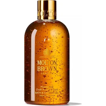 Sprchový gel Molton Brown Koupelový a sprchový gel Oudh Accord & Gold (Bath & Shower Gel) 300 ml + 2 měsíce na vrácení zboží