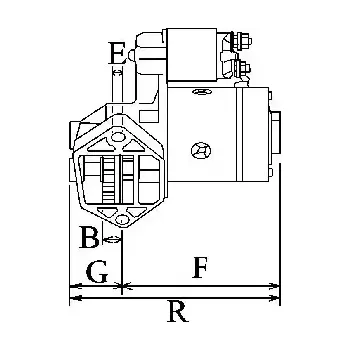 Startér HC-Cargo Startér HC 116516
