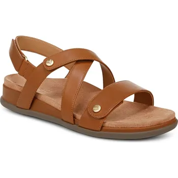 Dámské sandále VIONIC - Dámské zdravotní páskové sandále CYPRESS, hnědé Velikost: 40