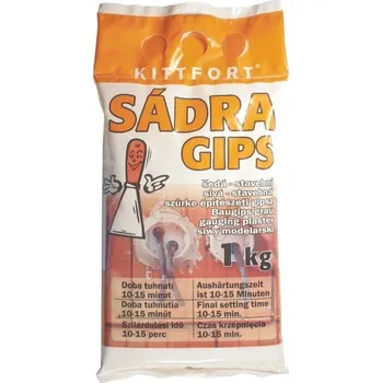 Sádra Sádra stavební šedá - 1 kg