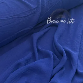 Amelia Královsky modrá, šatovka 2025 (E) (Polyesterová krepová šatovka)