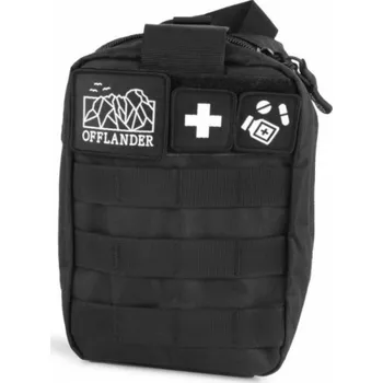 Stan OFFLANDER TAKTICKÁ TAŠKA OFFLANDER MOLLE SE SUCHÝM ZIPEM, LÉKÁRNA ČERNÁ
