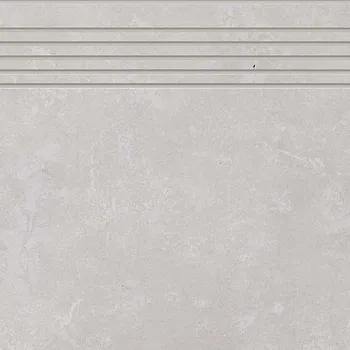 Dlažba Rako Dale DCP34879, schodovka, šedá, matná, reliéfní, 30 x 30 x 0,8 cm