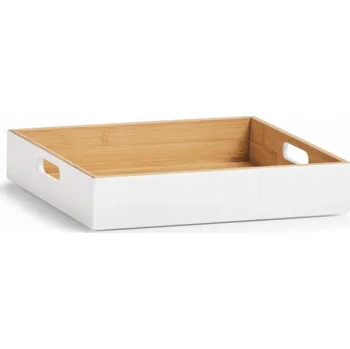 Úložný box Zeller Úložný box z bambusu 30 x 27 x 6 cm