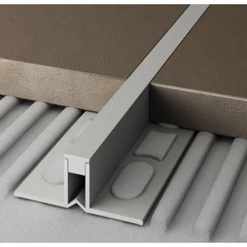 Obklad CELOX dilatační profil úzký PVC 8mm šedý/2,5m