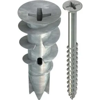 Hmoždinka HPM hmoždinka do sádrokartonu SPIRAL PLUS 37 s vrutem