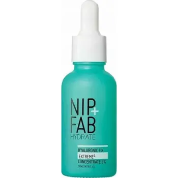 Pleťový krém Alkotest NIP+FAB_Hyaluronic Fix Extreme4 hydratační posilující krém na obličej 2% 30ml