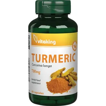 Fitness strava Vitaking Turmeric 700 mg 60 kapslí