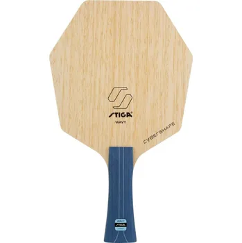 Pingpongová pálka Dřevo STIGA Wavy Ultra Fiber Cybershape rovné (ST)
