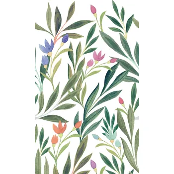 Tapeta Vliesová fototapeta na zeď, květiny, listy, A72801, One roll, one motif 2, Grandeco