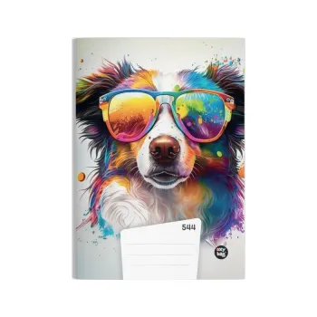 Sešit Sešit školní Pes 544 - A5 / linka / 40 listů