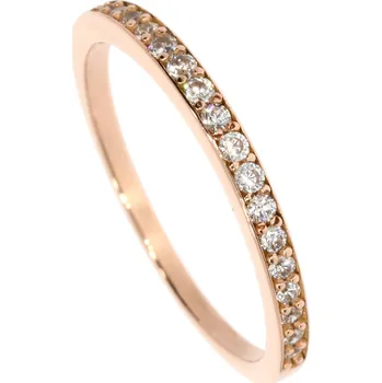 Prsten Zlatnictví Helios Zlatý prsten z růžového zlata