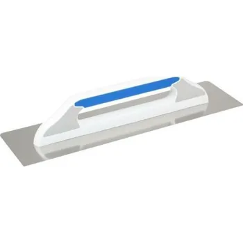 Zednické hladítko KUBALA Hladítko nerez zaoblené rohy 270x130mm (0266)