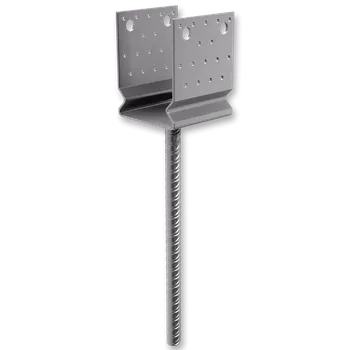 Patka kotevní do betonu Typ U s prolisem - 120 x 120 x 4,0 (Q11)