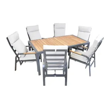 Zahrada Rojaplast ANNECY jídelní hliníková souprava