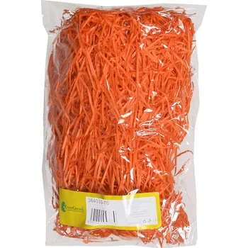 Velikonoční dekorace H+H Řezanka dekorační - oranžová 384033-70 Nové zboží