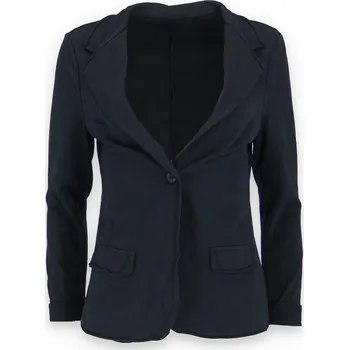 Dámské sako Sako teplákové 2088 Itálie barva: černá, velikost: L