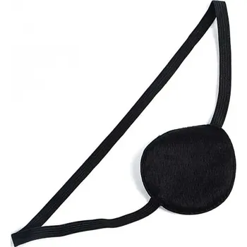 Karnevalový doplněk R-Kontakt.cz Klapka na oko černá