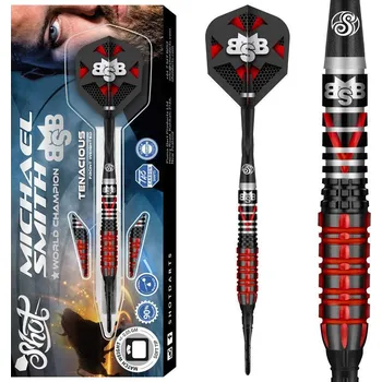 Šipky soft Shot Michael Smith Tenacious 18g, 90% wolfram