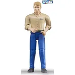 BRUDER 60006 BWORLD / Muž, modré kalhoty