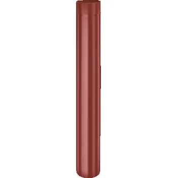 okap KJG svod Ø 100mm délka 3m FeZn RAL 3009 ČERVENÁ