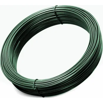 Příslušenství pro plot PSK Napínací drát ZN+PVC, zelený, 78 m