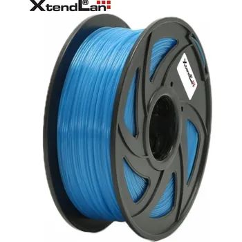 Filament XtendLan filament PETG ledově modrý Plastické vlákno, pro 3D tisk, PETG, průměr 1,75mm, hmotnost materiálu 1kg, ledově modré 3DF-PETG1.75-LBL 1kg