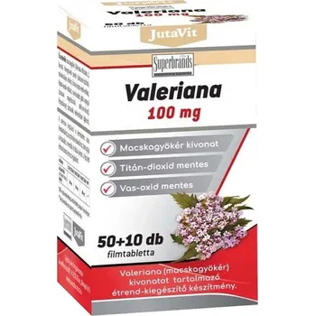 Fitness strava JutaVit Valeriana 100mg 60 tablet