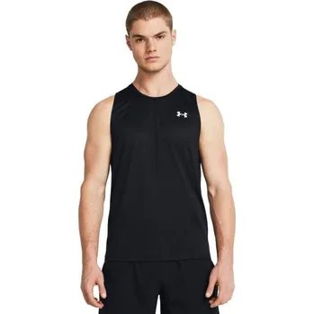 Pánské tílko Tílko Tech Black - Under Armour Velikost: S, Barva: černá