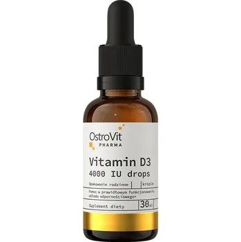 Fitness strava Ostrovit Vitamin D3 4000 IU drops 30 ml