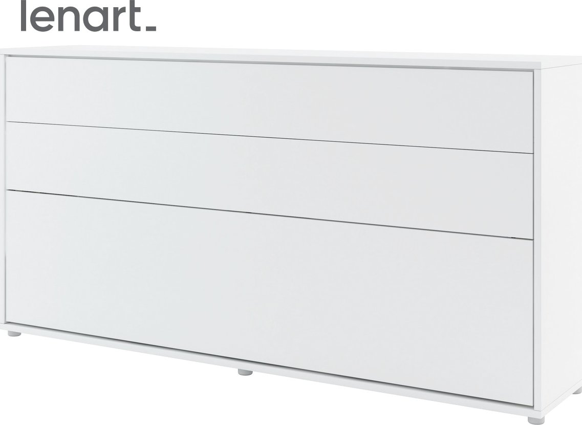 Výklopná široká postel 90 REBECCA bílá