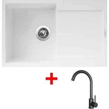 Sinks ULTIMA 790 Milk + ARCO černá matná