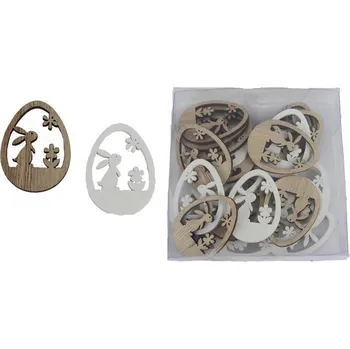 Velikonoční dekorace Velikonoční vajíčka, 24 ks D7034