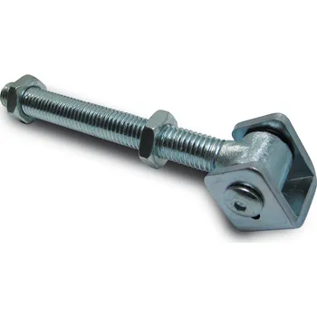 pant TECHNOPARK CZ s.r.o. PAS18 stavitelný pant s konzolou pro přivaření k bráně a dlouhým šroubem skrz sloup