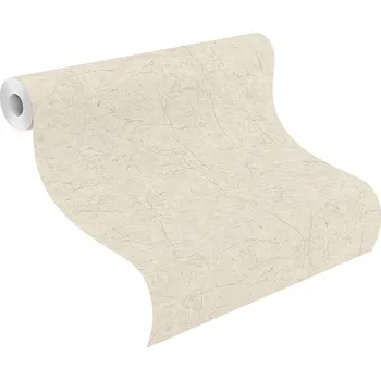 Tapeta Vliesová tapeta beton, betonová stěrka - béžovo-šedá 600964 / Tapety na zeď Schöner Wohnen CL (0,53 x 10,05 m) Rasch