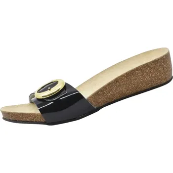 Dámská obuv Ortopedické pantofle č.36 T84 PROTETIKA černá lakovaná