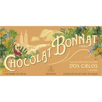 Čokoláda Mléčná čokoláda Bonnat Dos Cielos 100g