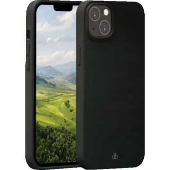 Pouzdro na mobilní telefon dbramante Monaco - Silikonový kryt MagSafe pro iPhone 14 - nočně černá