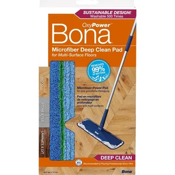 Bona Oxy Návlek na mop Deep Clean utěrka z mikrovlákna, pro hloubkové čištění, 1 ks 1010600000000